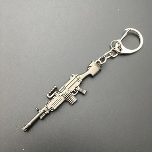 16 Styles PUBG Weapon Keychains