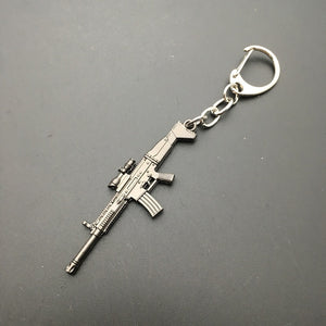 16 Styles PUBG Weapon Keychains