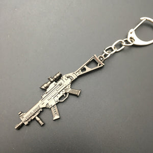 16 Styles PUBG Weapon Keychains