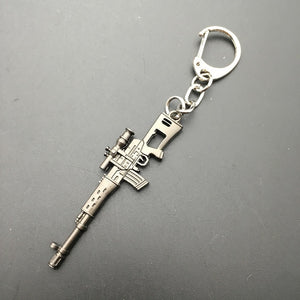 16 Styles PUBG Weapon Keychains