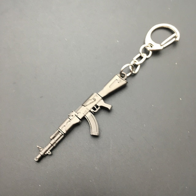 16 Styles PUBG Weapon Keychains