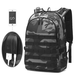 PUBG Backpack USB Headphone Jack