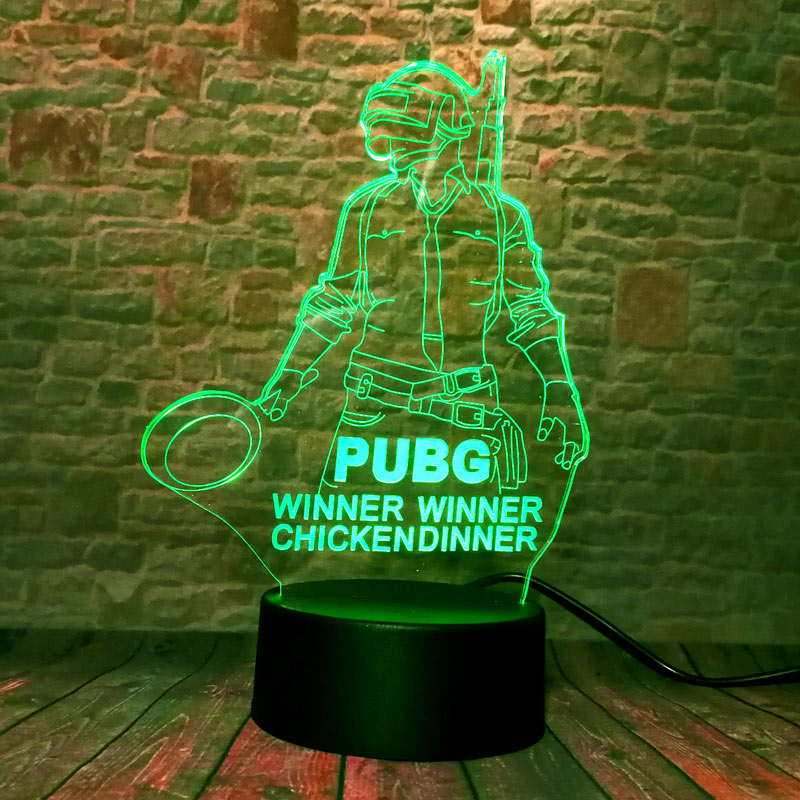 PUBG  3D Illusion LED