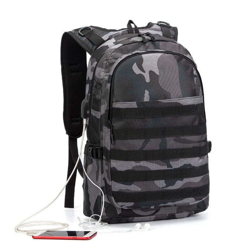 PUBG Backpack USB Headphone Jack