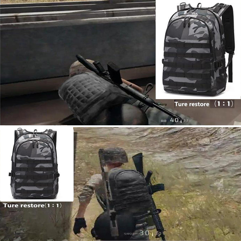 PUBG Backpack USB Headphone Jack