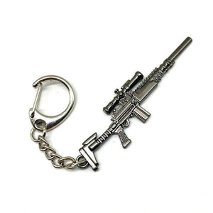 16 Styles PUBG Weapon Keychains