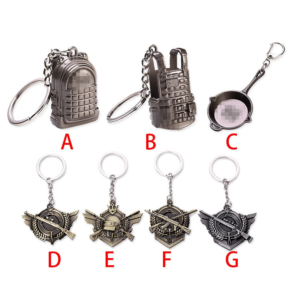 PUBG Pendant Keychain