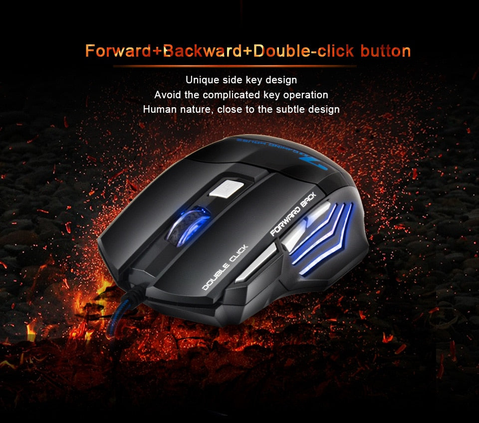 Professional Wired Gaming Mouse 7 Button